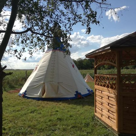 Hotel Glamping Podgrodzie Nowe Warpno Exterior foto