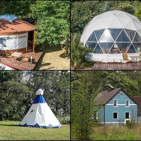 Hotel Glamping Podgrodzie Nowe Warpno Exterior foto