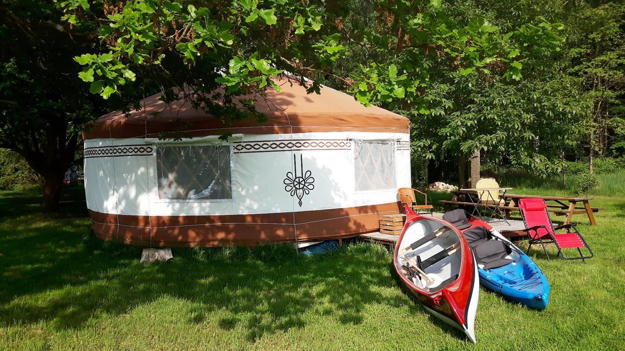 Hotel Glamping Podgrodzie Nowe Warpno Exterior foto