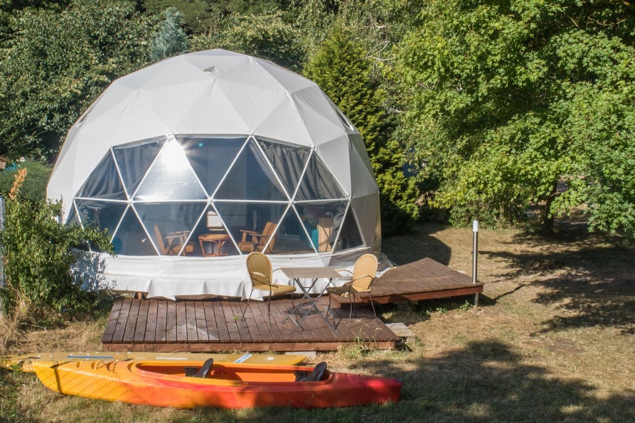 Hotel Glamping Podgrodzie Nowe Warpno Exterior foto