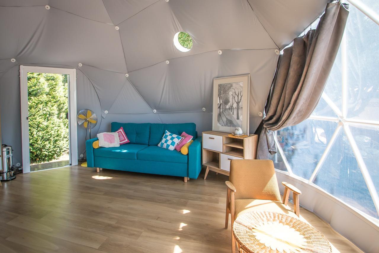Hotel Glamping Podgrodzie Nowe Warpno Exterior foto