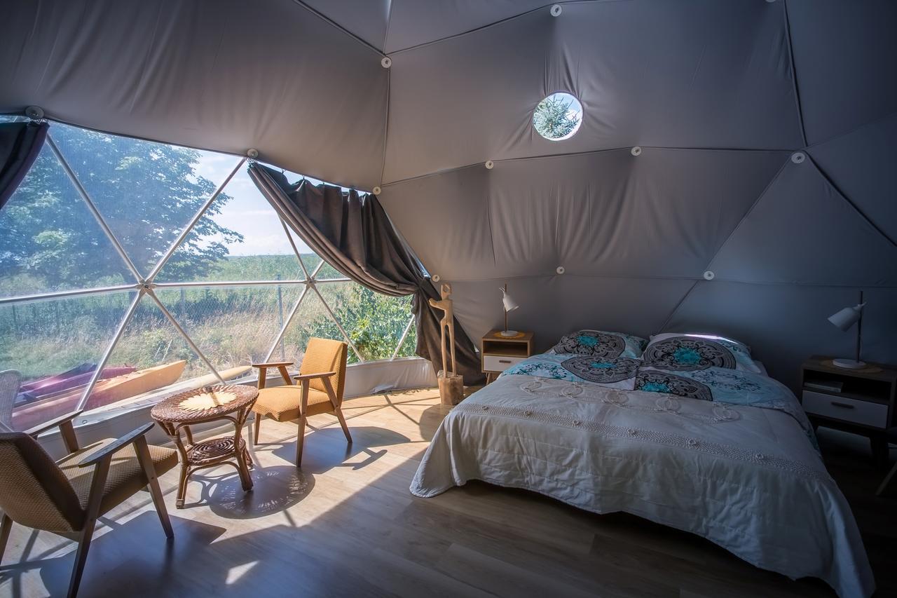 Hotel Glamping Podgrodzie Nowe Warpno Exterior foto