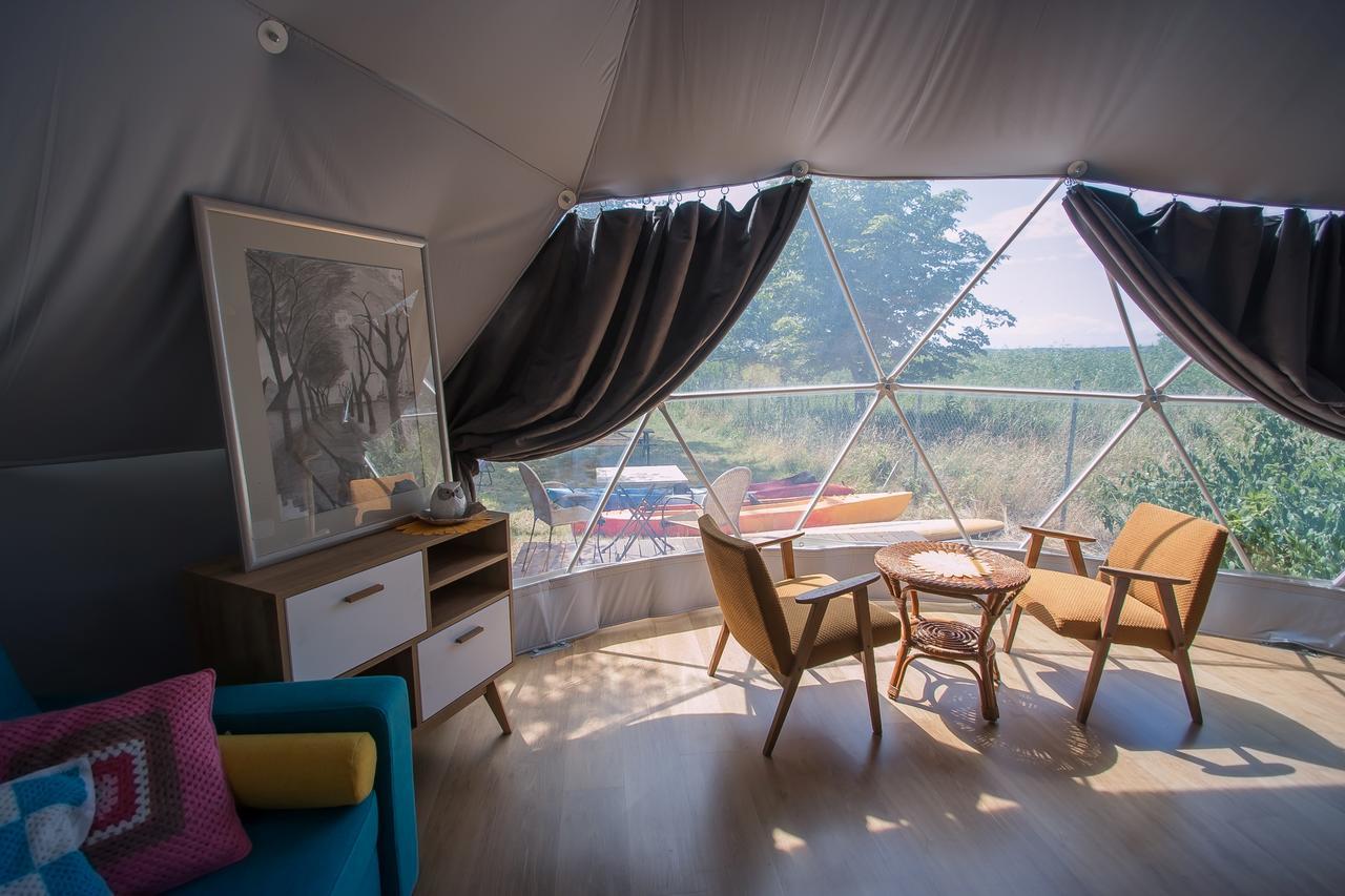 Hotel Glamping Podgrodzie Nowe Warpno Exterior foto