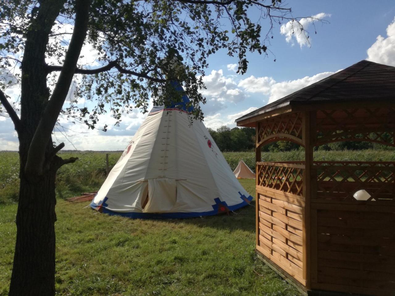 Hotel Glamping Podgrodzie Nowe Warpno Exterior foto