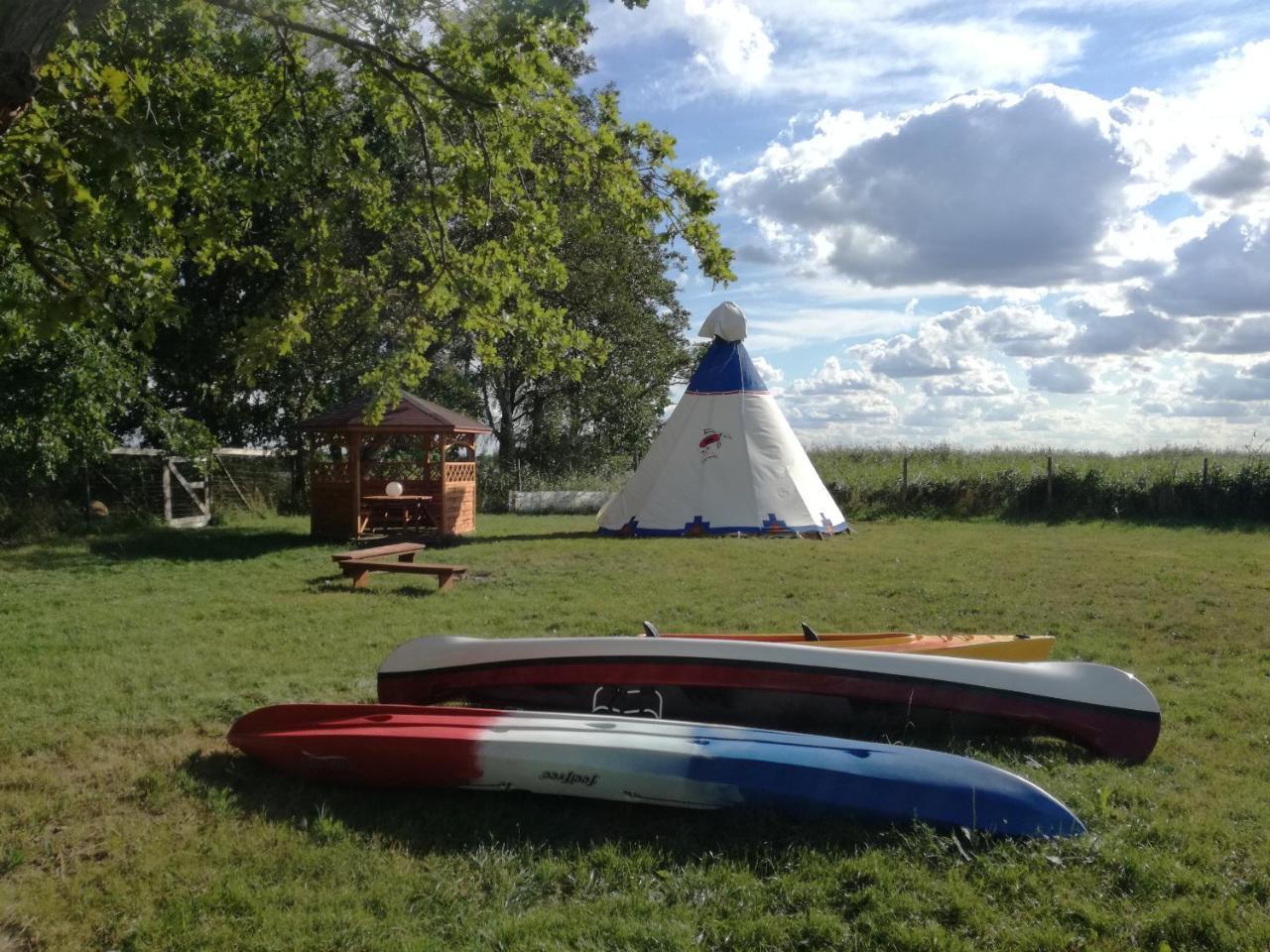 Hotel Glamping Podgrodzie Nowe Warpno Exterior foto