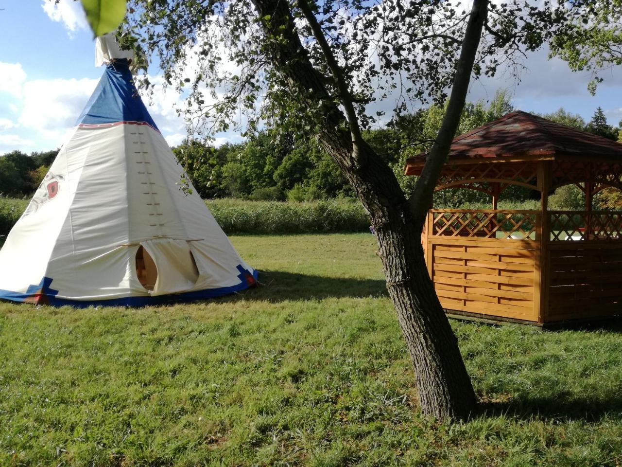 Hotel Glamping Podgrodzie Nowe Warpno Exterior foto