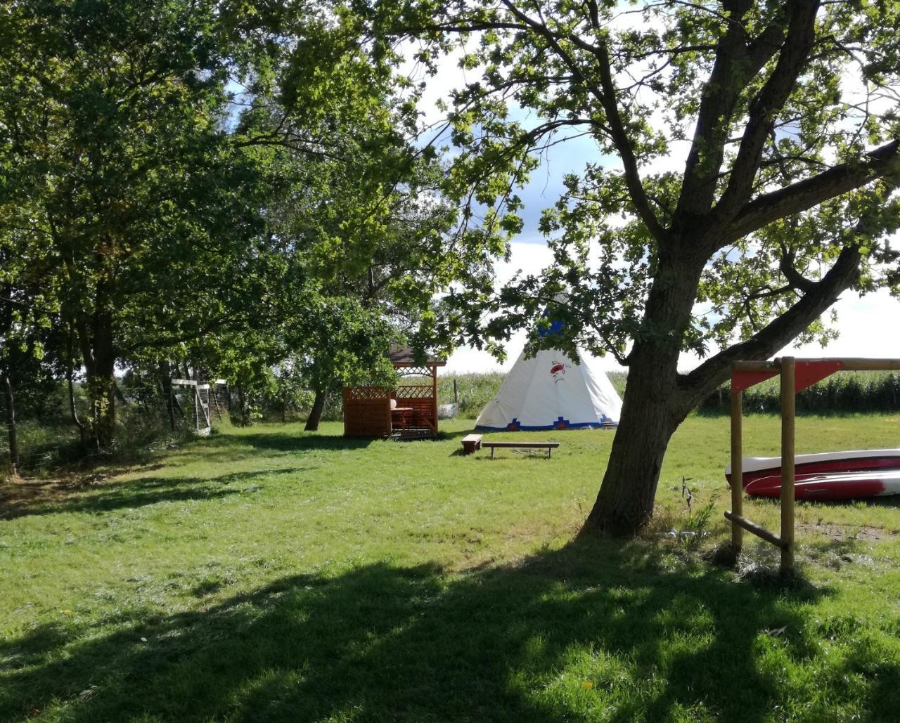 Hotel Glamping Podgrodzie Nowe Warpno Exterior foto
