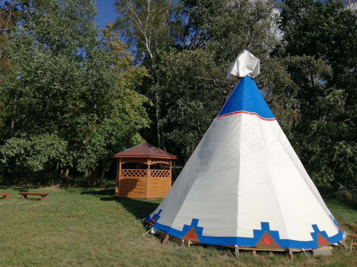 Hotel Glamping Podgrodzie Nowe Warpno Exterior foto