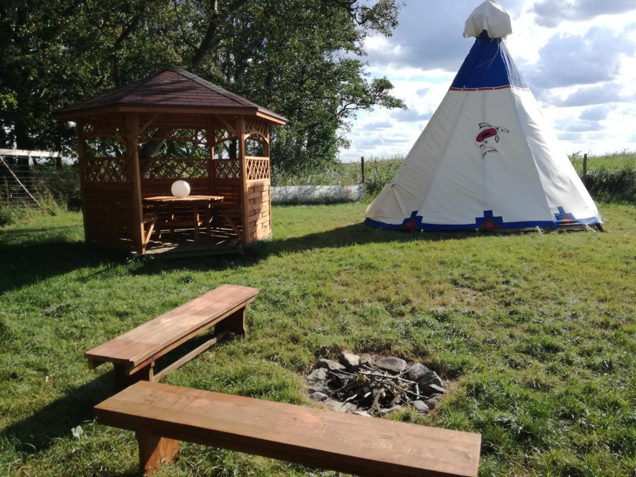 Hotel Glamping Podgrodzie Nowe Warpno Exterior foto
