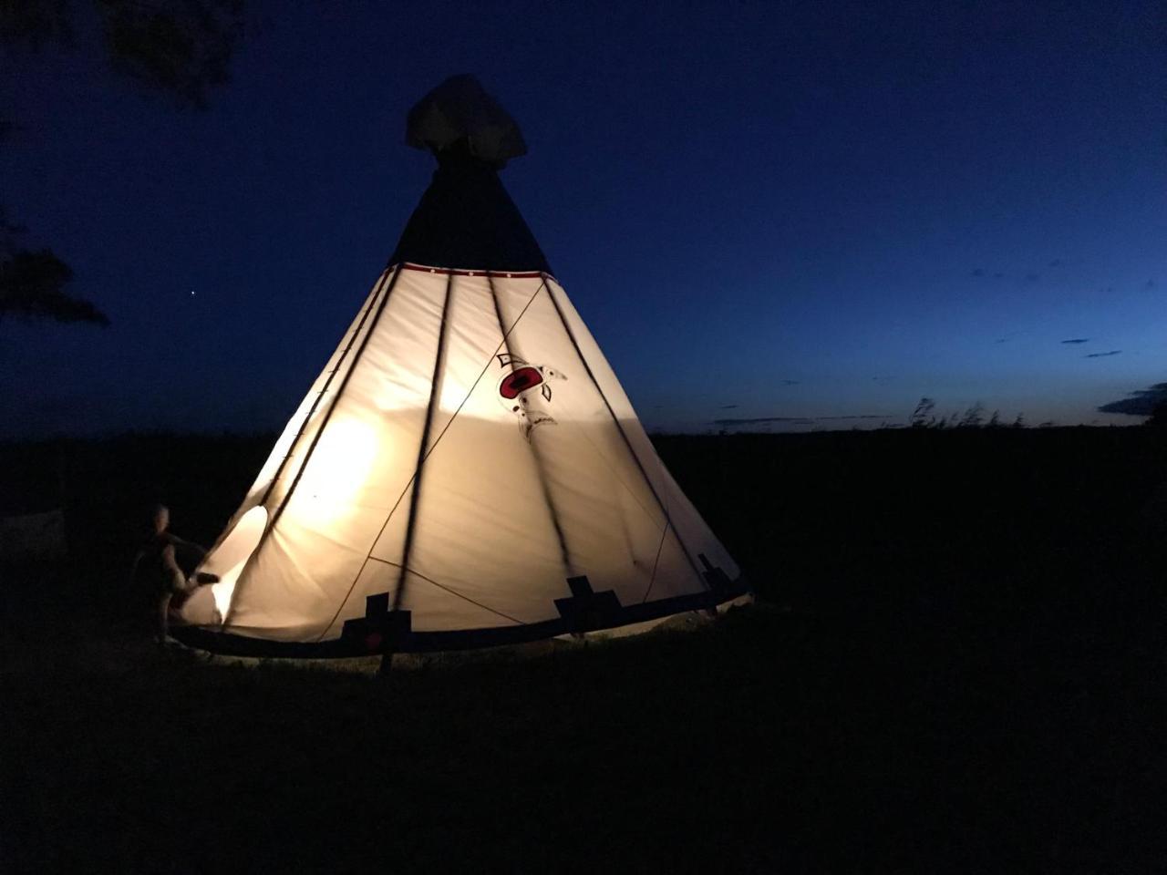 Hotel Glamping Podgrodzie Nowe Warpno Exterior foto