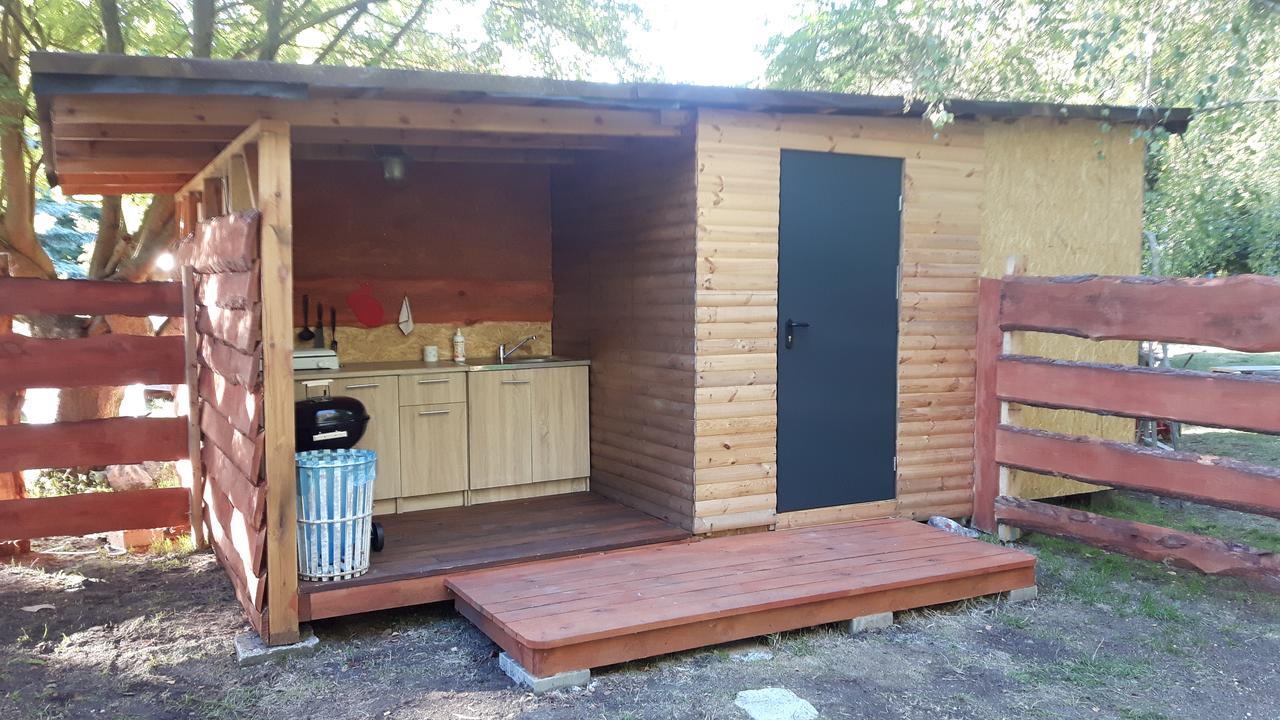 Hotel Glamping Podgrodzie Nowe Warpno Exterior foto